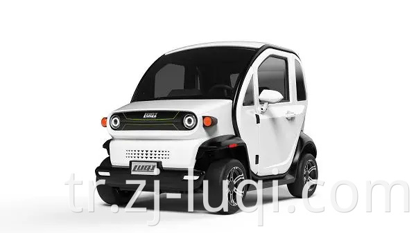 Luqi Dört Tekerlekli Elektrikli Scooter Klimalı Son Şekil